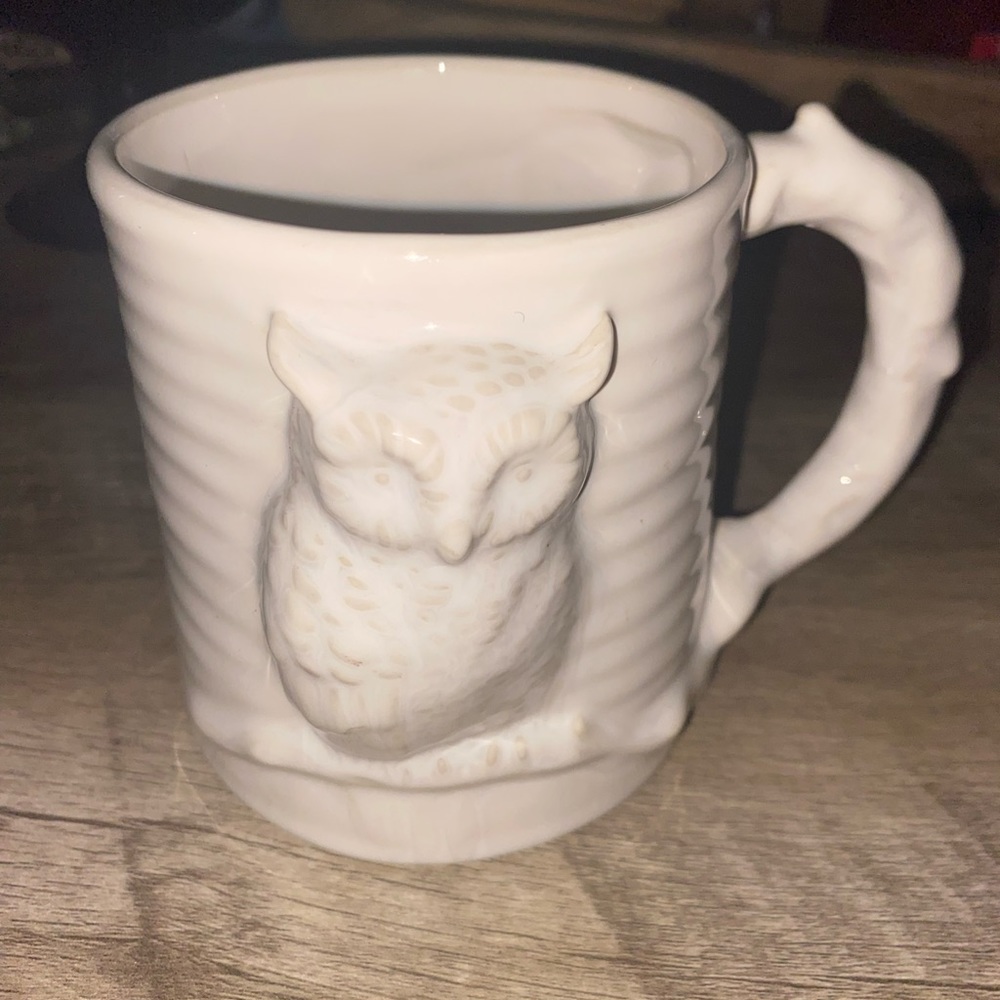 Pottery Barn Owl Coffee Cup Mug